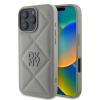 DKNY PU Leather Quilted Stack Logo zadný kryt pre iPhone 16 Pro Grey DKNY PU Leather Quilted Stack Logo zadný kryt pre iPhone 16 Pro Grey