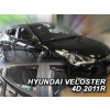 Deflektory komplet 4 ks - Hyundai Veloster, 2011-