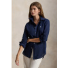 Ľanová košeľa Polo Ralph Lauren 211970730 tmavomodrá S Ľanová košeľa Polo Ralph Lauren 211970730 tmavomodrá S