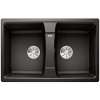 Blanco Lexa 8 granitový drez 78x50 cm čierna 525906 Blanco Lexa 8 granitový drez 78x50 cm čierna 525906