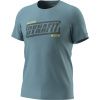 Tričko DYNAFIT Graphic CO M S/S Tee smoke blue/tabloid XXL Tričko DYNAFIT Graphic CO M S/S Tee smoke blue/tabloid XXL