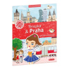 Mesto plné samolepiek - Terezka a Praha Mesto plné samolepiek - Terezka a Praha