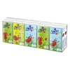 Linteo Kids papierové vreckovky 3-vrstvové 10 x 10 ks Linteo Kids papierové vreckovky 3-vrstvové 10 x 10 ks