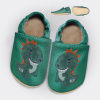 Detské papuče dinosaurus Barefoot zelené kaučukové do škôlky 22/23 Detské papuče dinosaurus Barefoot zelené kaučukové do škôlky 22/23