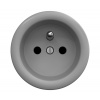 Kliklap | Kliklap - Retro zásuvka domová bez rámika 230V šedá | KA0051 Kliklap | Kliklap - Retro zásuvka domová bez rámika 230V šedá | KA0051