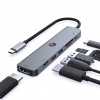 MULTIFUNKČNÝ HUB CUE39 USB-C 8v1 – HDMI 4K, USB 3.0, SD/TF, PD, RJ45 MULTIFUNKČNÝ HUB CUE39 USB-C 8v1 – HDMI 4K, USB 3.0, SD/TF, PD, RJ45