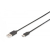 DIGITUS Digitus AK-300154-018-S USB kábel USB 2.0 1,8 m 2 x USB A USB C 0,48 Gbit/s Čierna (AK-300154-018-S) DIGITUS Digitus AK-300154-018-S USB kábel USB 2.0 1,8 m 2 x USB A USB C 0,48 Gbit/s Čierna (AK-300154-018-S)