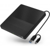 Connect IT 3v1 SlimDrive, externá CD/DVD mechanika, USB-C/USB-A CFF-1030-BK Connect IT 3v1 SlimDrive, externá CD/DVD mechanika, USB-C/USB-A CFF-1030-BK