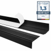 Samolepiaci protišmykový schodiskový profil, 30 x 27 mm, čierny, 130 cm Samolepiaci protišmykový schodiskový profil, 30 x 27 mm, čierny, 130 cm