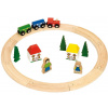 Bigjigs Vláčkodráha, 20 ks 691621090107 Bigjigs Vláčkodráha, 20 ks 691621090107