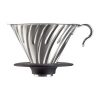 HARIO Drip V60-02 - dripper na kávu z nerezovej ocele so stojanom HARIO Drip V60-02 - dripper na kávu z nerezovej ocele so stojanom