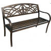 DOMOLETTI Lavice MASTERJERO IRON HS0822IB, hnědá, 123×43×88 cm DOMOLETTI Lavice MASTERJERO IRON HS0822IB, hnědá, 123×43×88 cm