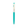 ICO The Trendy Retro Pastel, guľôčkové pero 0,7mm, plastové, šťukacie, tyrkysové telo, modrá náplň ICO The Trendy Retro Pastel, guľôčkové pero 0,7mm, plastové, šťukacie, tyrkysové telo, modrá náplň