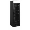 Chladicí skříň prosklené dveře | TEFCOLD CEV 435 CP BLACK Chladicí skříň prosklené dveře | TEFCOLD CEV 435 CP BLACK