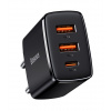 Baseus CCXJ-E01 Kompaktná rýchla nabíjačka USB-C 30 W, čierna - Baseus CCXJ-E01 Baseus CCXJ-E01 Kompaktná rýchla nabíjačka USB-C 30 W, čierna - Baseus CCXJ-E01