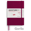 Weekly Planner 2026 Medium (A5) Port Red - Leuchtturm1917 Weekly Planner 2026 Medium (A5) Port Red - Leuchtturm1917