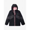 Dievčenská bunda Columbia Horizon Ride II Jacket - black posies empossed/shark Dievčenská bunda Columbia Horizon Ride II Jacket - black posies empossed/shark
