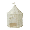 Detský stan 3 Sprouts Recycled Gingham Beige Detský stan 3 Sprouts Recycled Gingham Beige