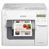 Epson ColorWorks C3500, rezačka, disp., USB, Ethernet, NiceLabel, biela Epson ColorWorks C3500, rezačka, disp., USB, Ethernet, NiceLabel, biela