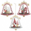 Vianočná dekorácia - 1ks Zvonček s postavičkou. MDF 13cm (41582 Christmas tree decorations 13cm bell ) Vianočná dekorácia - 1ks Zvonček s postavičkou. MDF 13cm (41582 Christmas tree decorations 13cm bell )