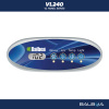Balboa Water Group Balboa Ovládací panel VL240 - 53646 Balboa Water Group Balboa Ovládací panel VL240 - 53646