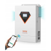 VEVOR hybridný solárny invertor 6 kW WIFI s integrovaným regulátorom VEVOR hybridný solárny invertor 6 kW WIFI s integrovaným regulátorom