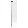 Mexen Next L paraván do vane 1-krídlový 50 x 150 cm, transparentný, čierny - 895-050-000-03-00-70 Mexen Next L paraván do vane 1-krídlový 50 x 150 cm, transparentný, čierny - 895-050-000-03-00-70