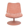 Ružové zamatové kreslo Bubba – Zuiver Ružové zamatové kreslo Bubba – Zuiver