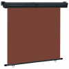 Bočná markíza na balkón, 165x250 cm, hnedá Bočná markíza na balkón, 165x250 cm, hnedá
