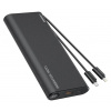 VEGER Powerbank 25 000 mAh s integrovaným káblom Type C / Lightning PD 130W TCE130 (W2503) čierna VEGER Powerbank 25 000 mAh s integrovaným káblom Type C / Lightning PD 130W TCE130 (W2503) čierna