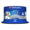 Verbatim BD-R SL, Hard Coat protective layer Wide Inkjet Printable, 25GB, Spindle, 43812, 6x, 50-pack, pre archiváciu dát Verbatim BD-R SL, Hard Coat protective layer Wide Inkjet Printable, 25GB, Spindle, 43812, 6x, 50-pack, pre archiváciu dát