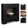 Stojaci krb čierny s funkciou ohrievania 2000 W, 90,5 x 87,5 x 18 cm Stojaci krb čierny s funkciou ohrievania 2000 W, 90,5 x 87,5 x 18 cm