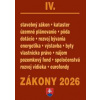 Zákony IV/2026 – stavebné zákony a predpisy - autor neuvedený Zákony IV/2026 – stavebné zákony a predpisy - autor neuvedený