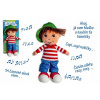 Teddies Hadrová kluk Honzík 30 cm česky mluvící Teddies Hadrová kluk Honzík 30 cm česky mluvící