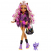 Monster High™: Clawdeen Wolf bábika so zvieratkom a príslušenstvom - Mattel