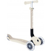 GLOBBER Deutschland GmbH GLOBBER JUNIOR FOLDABLE LIGHTS ECO - kolobežka, 120/80 mm, ABEC 9, 3 kolieska, LED svietiace kolieska, kokosovo biela GLOBBER Deutschland GmbH GLOBBER JUNIOR FOLDABLE LIGHTS ECO - kolobežka, 120/80 mm, ABEC 9, 3 kolieska, LED svietiace kolieska, kokosovo biela