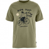 Fjällräven Hoja Iväg T-shirt M, Farba GREEN, Veľkosť L Fjällräven Hoja Iväg T-shirt M, Farba GREEN, Veľkosť L