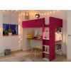 TRS-SPAIN Poschodová posteľ s písacím stolom fuchsia - limitovaná edícia TRS-SPAIN Poschodová posteľ s písacím stolom fuchsia - limitovaná edícia