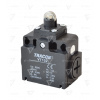 Tracon Koncový spínač s pozdĺžnym rotačným čapom 1xNO+1xNC 6A/230V IP65 VT102 Tracon Koncový spínač s pozdĺžnym rotačným čapom 1xNO+1xNC 6A/230V IP65 VT102