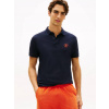 Tommy Hilfiger pánske modré polo tričko MW0MW43046DW5 L Tommy Hilfiger pánske modré polo tričko MW0MW43046DW5 L