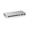 Zyxel XGS1250-12 v2, 12-Port Gigabit webmanaged Desktop Switch with 8 port 1G + 3-Port MultiGig 1/2.5/5/10G + 1-Port SFP Zyxel XGS1250-12 v2, 12-Port Gigabit webmanaged Desktop Switch with 8 port 1G + 3-Port MultiGig 1/2.5/5/10G + 1-Port SFP