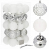 DEKORÁCIA GULE NA VIANOČNÝ STROMČEK 30 KS VIANOČNÝCH GULÍ 8 CM SADA ZÁVESNÉ NEROZBITNÉ OZDOBY ROZTRESENIU DEKORÁCIA GULE NA VIANOČNÝ STROMČEK 30 KS VIANOČNÝCH GULÍ 8 CM SADA ZÁVESNÉ NEROZBITNÉ OZDOBY ROZTRESENIU