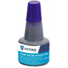 Pečiatková farba, 30 ml, VICTORIA OFFICE, modrá Pečiatková farba, 30 ml, VICTORIA OFFICE, modrá