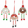 Vianočná dekorácia - 1ks Donut 13cm (42065 Christmas tree decoration donut 13cm) Vianočná dekorácia - 1ks Donut 13cm (42065 Christmas tree decoration donut 13cm)