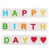 Butlers LOVE LETTERS Sviečka Happy Birthday 15 dielů Butlers LOVE LETTERS Sviečka Happy Birthday 15 dielů