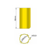 Klíma základňa 26mm 4-stabilizátory žltá (KL-31026404) Klíma základňa 26mm 4-stabilizátory žltá (KL-31026404)