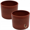 Záhradný kvetináč - KVETINÁČ, KERAMICKÝ POKROK, bordový, gaštan, PRIEMER 17,4 cm (Hrniec keramika Burgundsky gaštan priemer 17,4 cm) Záhradný kvetináč - KVETINÁČ, KERAMICKÝ POKROK, bordový, gaštan, PRIEMER 17,4 cm (Hrniec keramika Burgundsky gaštan priemer 17,4 cm)
