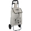 Kočík, nákupná taška na kolieskach s roštom 25 l, sivý Kočík, nákupná taška na kolieskach s roštom 25 l, sivý