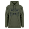 Finntrail Hoody ATV skull Khaki - S Finntrail Hoody ATV skull Khaki - S