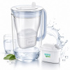 Filtračná kanvica Brita Glass 2,5 l, priehľadná Filtračná kanvica Brita Glass 2,5 l, priehľadná